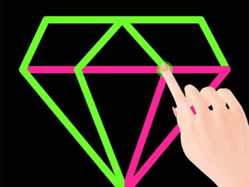 Linie simplă: Puzzle de desen